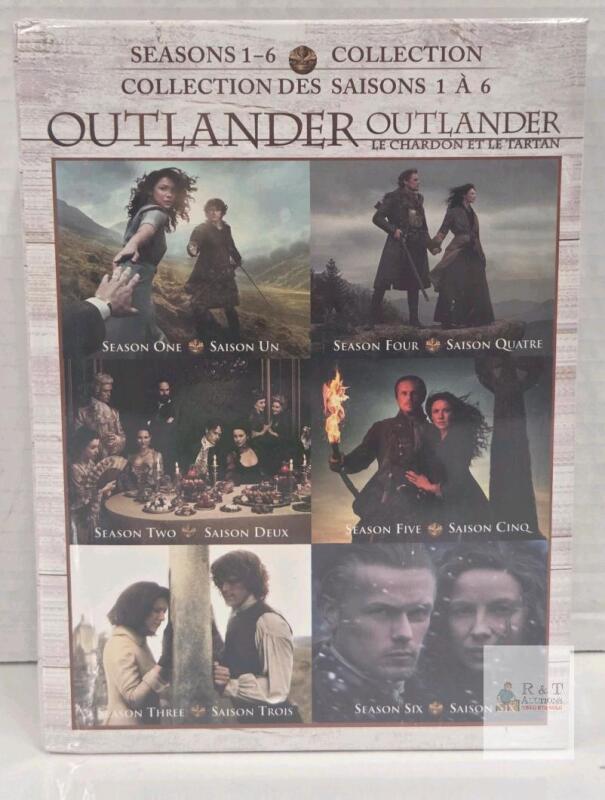 NEW Outlander Seasons 1-6 DVD Box Set, Sony, English/French, Special Features, Region 1
