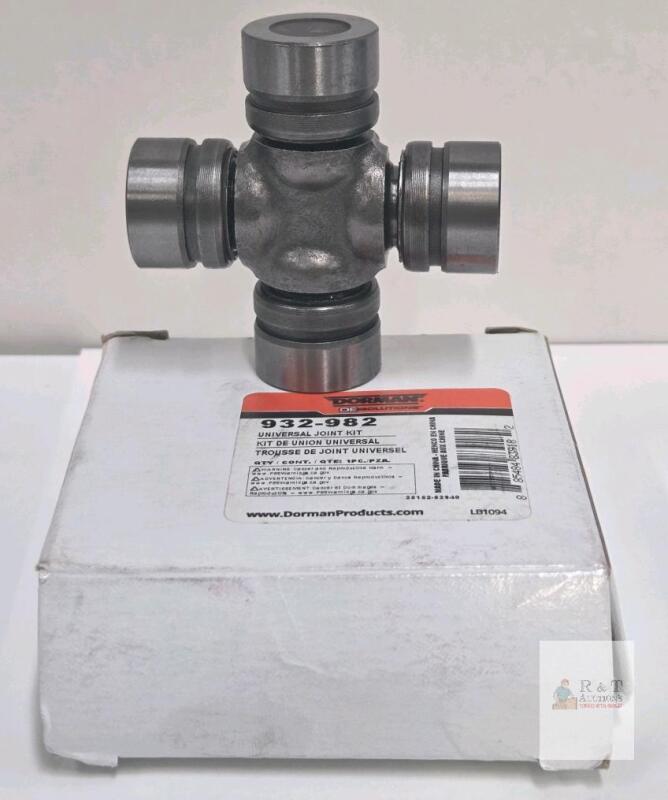 NEW Dorman 932-982 Universal Joint Kit, Greaseable, 3.219'' Width, 1.062'' Cap, Aftermarket