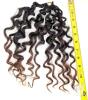NEW 12&rdquo; T30# Pre-Looped Water Wave Crochet Braiding Hair Extensions, 8 Packs with Crochet Needle - 2