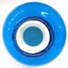 MCM Empoli Cobalt Blue Glass Genie Bottle/Decanter, 21.5in Tall, Italy, Pedestal Base, 1960s - 3