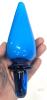 MCM Empoli Cobalt Blue Glass Genie Bottle/Decanter, 21.5in Tall, Italy, Pedestal Base, 1960s - 5