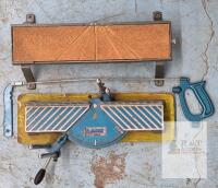 Nobex PROMASTER 57-5600-B Precision Manual Miter Box Saw, 7.7" Width, 22" Blade, Sweden