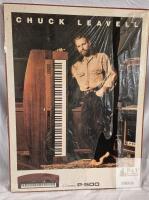 Yamaha Clavinova P-500 Advertising Poster, Chuck Leavell, Framed 32"x24", Vintage Yamaha Promo
