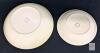 Certified International Portugal Hand-Painted Ceramic Serving Bowls Set, Eggplant & Tomato, 5-Piece In excellent condition, some discoloration, no chips or cracks - 4