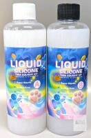 2pc NEW Liquid Silicone Taba Squishy Kit, Part A & Part B, 250g ea