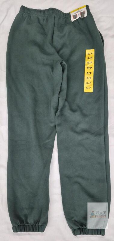 NEW Lazypants Sweatpants S/P, Sage Green, 28.5 Inseam, Elastic Waist & Cuffs, 2 Pockets, New with Tags