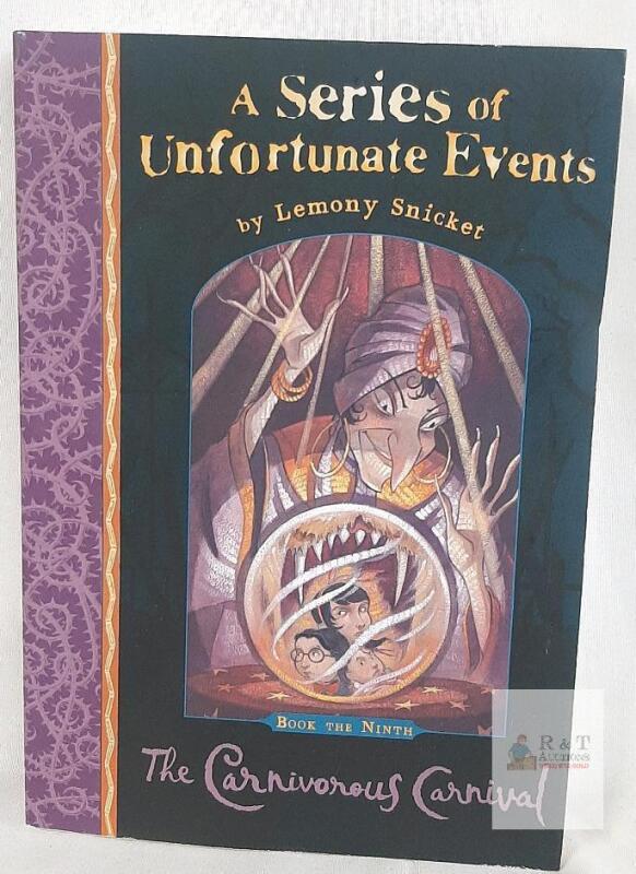 A Series of Unfortunate Events Book 9 &ndash; The Carnivorous Carnival, Paperback, Lemony Snicket, ISBN 9781405266147