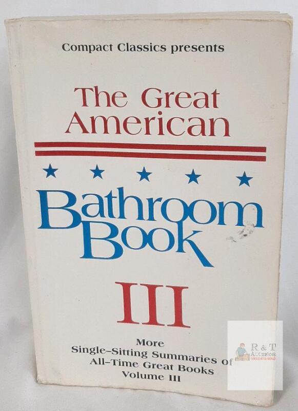 The Great American Bathroom Book Vol III, Compact Classics, ISBN 1-880184-26-5, 672 Pages, 1994