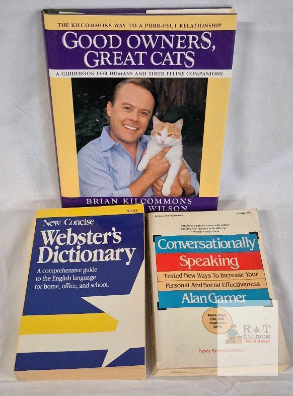 Good Owners Great Cats, New Concise Webster's Dictionary, Conversationally Speaking Set, Paperback