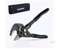 NEW Toolant Orca 7" Quick Adjust Plier Wrench, 1.57" Jaw Capacity, CRV Steel, With Case