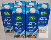 6 NEW nutpods Dairy-Free Half & Half Alternative, Almond & Coconut, 6 x 32 fl oz, Best by 01/2027, Vegan