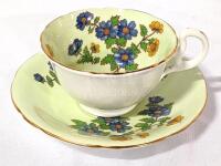 Vintage AYNSLEY Tea Cup & Saucer England Bone China.