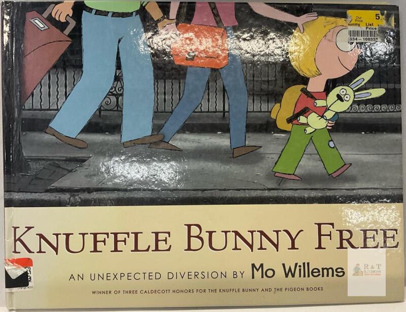 Knuffle Bunny Free by Mo Willems, Hardcover, ISBN 0061929573, Caldecott Honor, HarperCollins, 2010