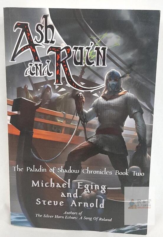 Ash and Ruin by Michael Eging & Steve Arnold, Fantasy, Book 2, 2018, Paperback, 360 Pages, ISBN 9780988709980