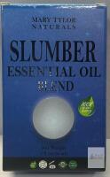Mary Tylor Naturals Slumber Essential Oil Blend, 1 fl oz (30 ml), 100% Plant Based, Non-GMO