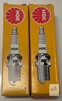 NGK CR8EKB 4374 Solid Terminal Spark Plug, 10mm Thread, 16mm Hex, Double Electrode, Japan