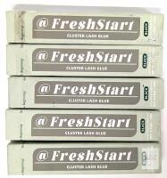 @FreshStart Cluster Lash Glue Black 10mL Tubes, 5 Pack, Lash Glue Collection, Serial X004O044MX Each Appears new & Sealed