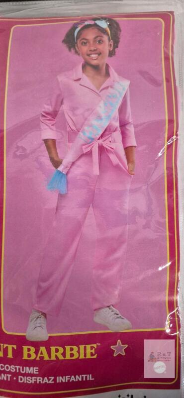 NEW Barbie The Movie President Barbie Child Costume by Rubie's, Small (US 6), Includes Jumpsuit, Headband, Sash