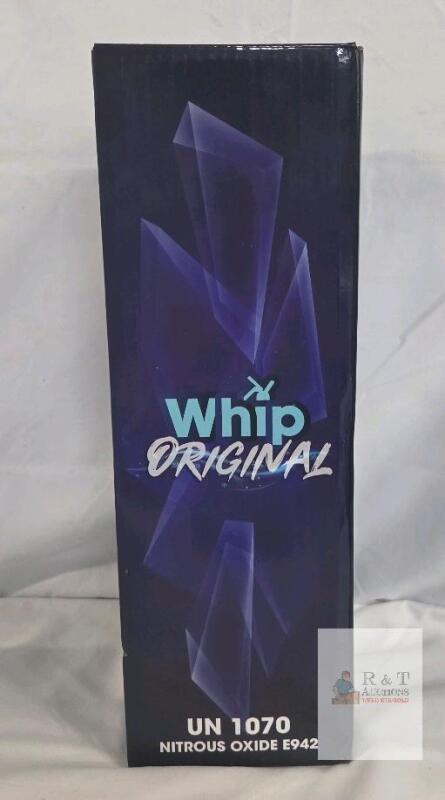 NEW Whip Original Nitrous Oxide Cylinder, UN1070, E942 Food Grade, 99.6% Purity, 640g