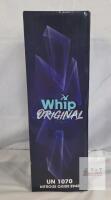 NEW Whip Original Nitrous Oxide Cylinder, UN1070, E942 Food Grade, 99.6% Purity, 640g