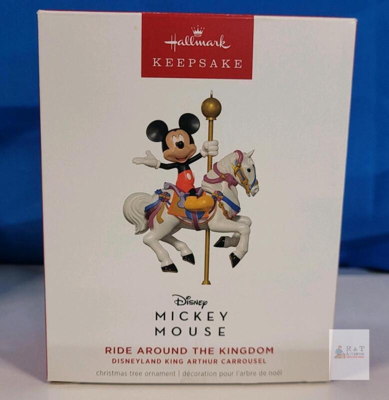 Hallmark Keepsake 2025 Disney Mickey Mouse Ride Around the Kingdom Ornament