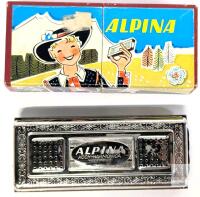 Vintage ALPINA Koch Harmonica with Original Case, Made in Germany