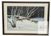 Silent Tracks by Andrew Kiss, Framed Print With Embossing in Bottom Left Corner, 30.25" &times; 22.2"