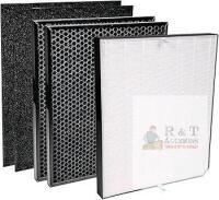 New 4-Piece 3000/AD3000 Replacement Filter : 1 UltraHEPA & 2 Carbon/Gas Trap/VOC & Pre-Filters, 13.35" &times; 16.25"