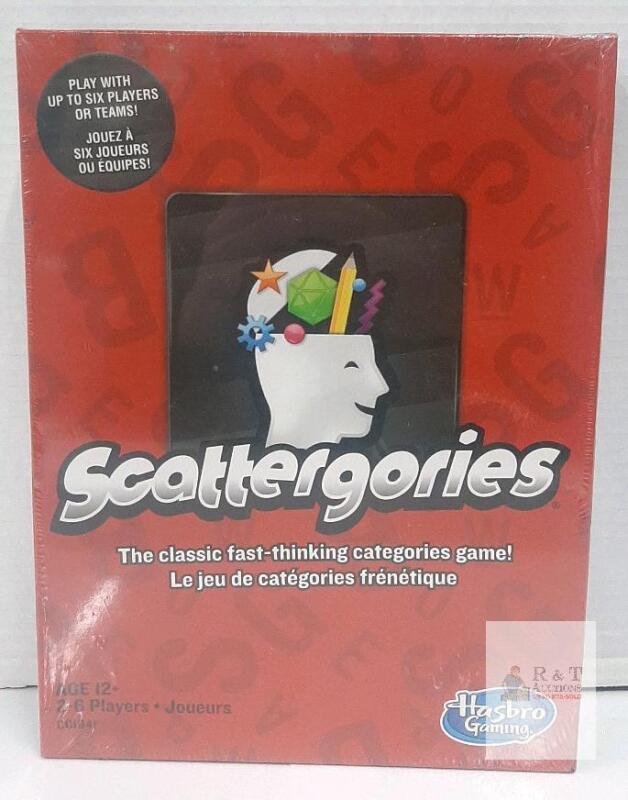 Scattergories 2016 Edition by Hasbro Gaming &ndash; Unopened, 2-6 Players, 192 Categories