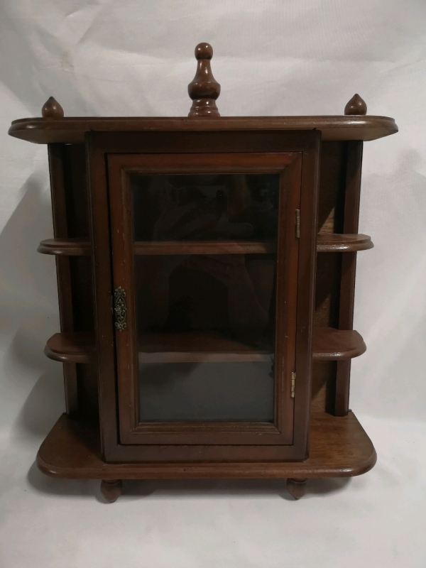Wooden Wall Hanging Trinket Holder
