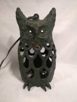 Fantastic Cast Hanging Owl Light - Working