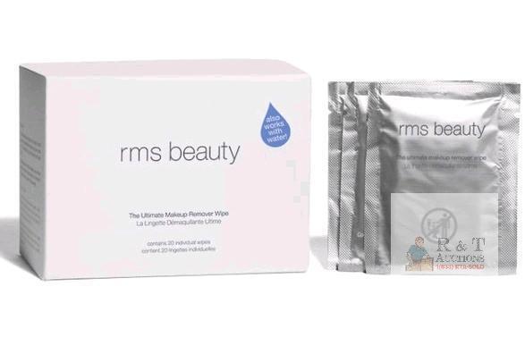 20 New RMS Beauty Ultimate Makeup Remover Wipes