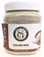 New Sown And Grown PSYLLIUM HUSK 340g, High in Fibre, Gluten Free [BB 07/2026]