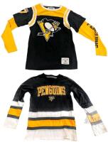 Size SM/MED Youth NHL Hockey Pittsburgh Penguins Long-Sleeve Shirts