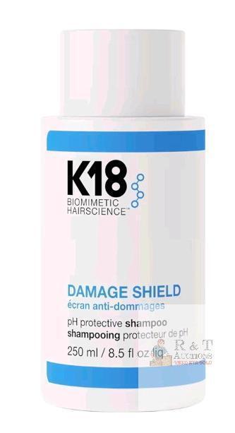 K18 Damage Shield pH Protective Shampoo, 8.5 fl oz, pH-Optimized, Color-Safe, Vegan