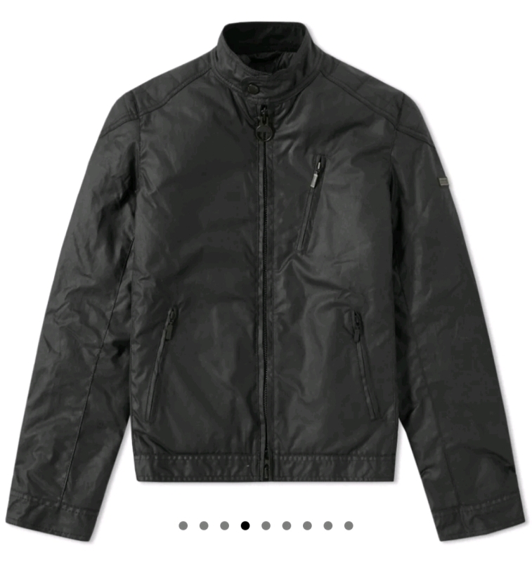 New Barbour Men's Motorcycle Jacket sz XXL Sprocket Jacket