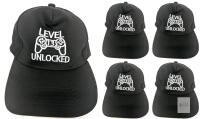5 New "Level 15 Unlocked" Embroidered Baseball Caps, 13th Birthday Party Prizes, O/S Adjustable