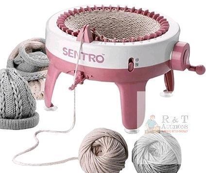 New SENTRO 48-Needle Circular Knitting Machine, Magic Loop Loom No. 843, Easy Panel & Tube Knitting