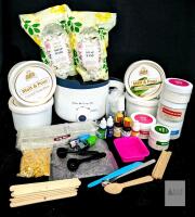 [bb 03/2026] New & As-New Soap Making Supplies : Electric Melting Pot, Goat Milk, Crystal & Aloe Soap Bases, Colorants, Additives, Florals, Scents, Mold & Tools