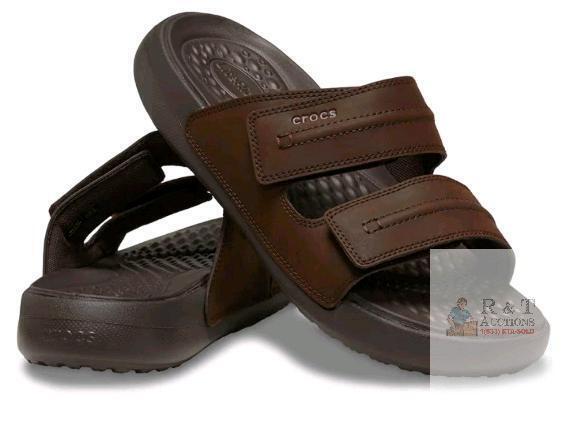 New sz 9 Crocs Men's Yukon Vista II LiteRide Sandals