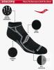 6 New Pairs Size XXL SAUCONY Men's Multi-Pack Bolt Performance Comfort Fit No-Show Socks - 2