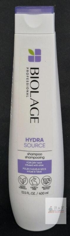 Biolage Hydra Source Shampoo 13.5 fl.oz. (400ml), For Dry Hair, Vegan, Cruelty-Free, Aloe Infused