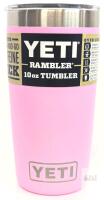 NEW YETI Rambler 10 oz Tumbler MS 4550 Pink, Stainless Steel, Insulated, 2022, Dishwasher Safe