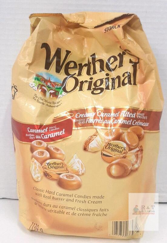 Werther's Original Creamy Caramel Filled Hard Candies, 1139g (2.51 lbs), Exp 2026, Batch EH341