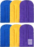 New KMAKII 360 Degrees Fleece Duster Refills Reusable Duster Refills Washable Dusters for Cleaning Ceiling Fan Hardwoods Window Kitchen Floor-6pack (Does Not Include Dusting Wand)