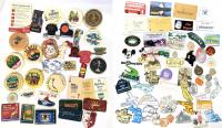 Assorted Vintage Fridge Magnets : Tourism, US States, Hotel Keys, Museums, Tours, Tokens + More