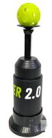 New Mini Tee Popper 2.0, Launches Mini Balls High for Batting Practice (Just Press Down, Place Ball And It Launches Seconds Later)