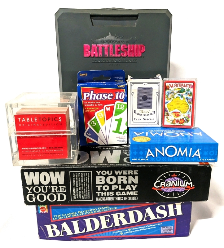 Wanna Play a Game? Balderdash, Cranium, Battleship + More!
