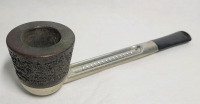 Vintage English 1960's Falcon FD 12 Aluminium Stem Briar Tobacco Pipe