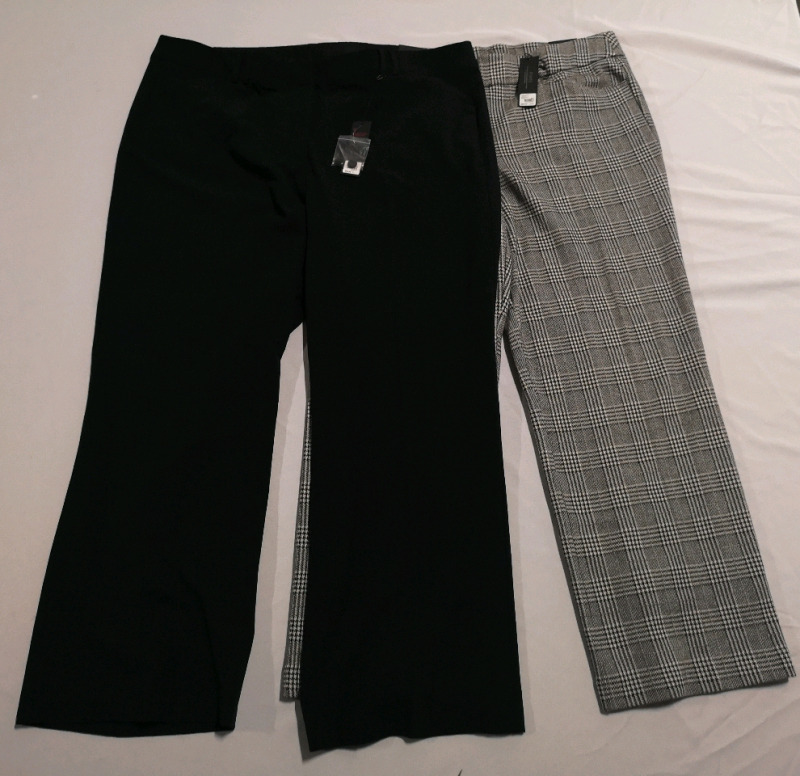 2 New Women's Pants sz 18-20 & 24 by Laura & Lane Bryant